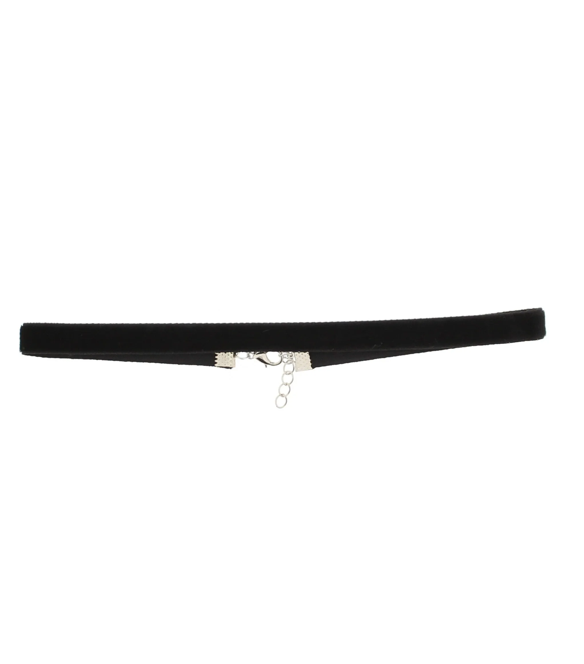 1cm Velvet Choker with Lobster Clasp Fastening