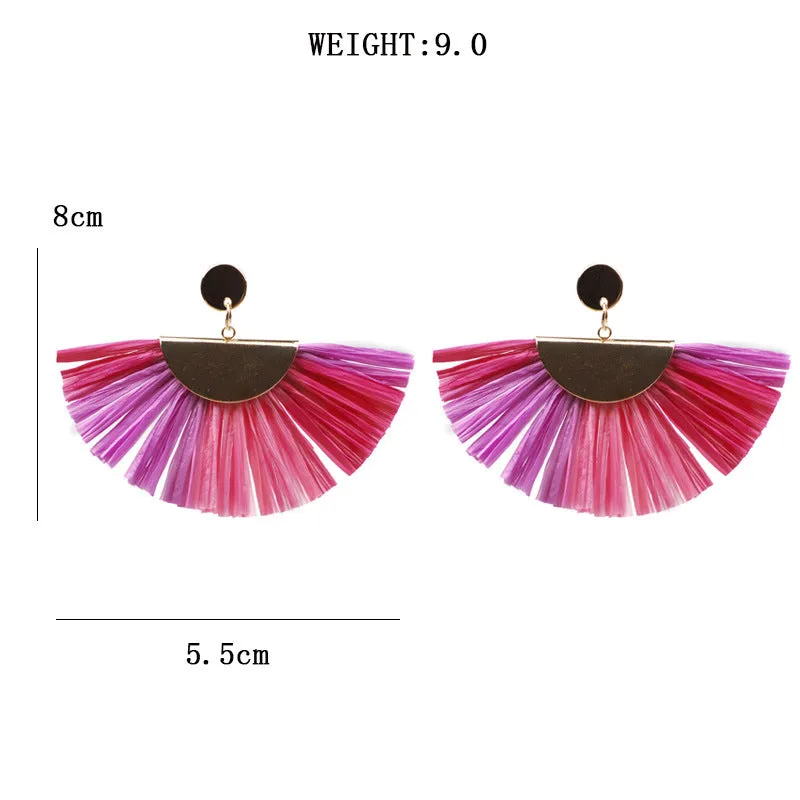 2018 New Bohemian Tassel Earrings - Fashionable, Original and Exaggerated Style Earrings