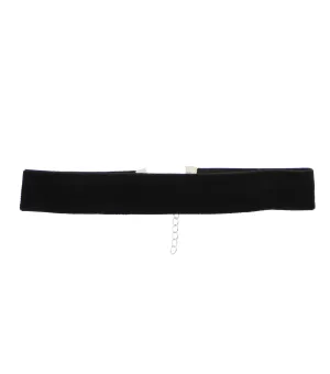 2.5cm Velvet Choker with Lobster Clasp Fastening