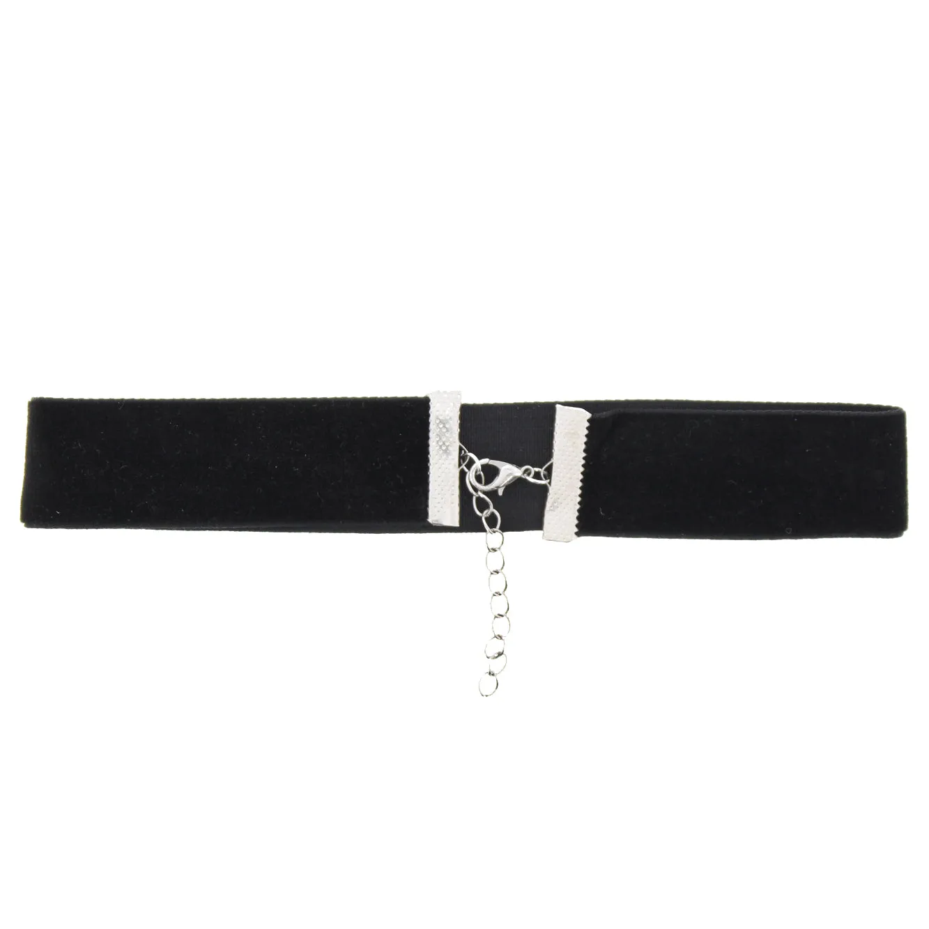 2.5cm Velvet Choker with Lobster Clasp Fastening