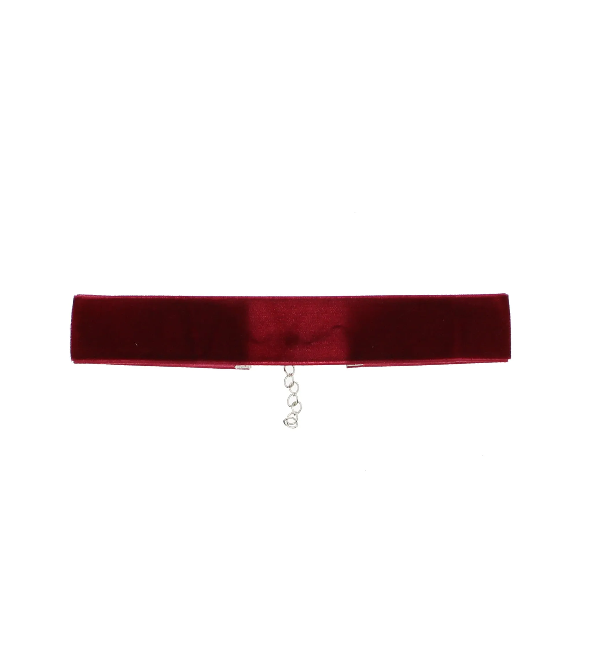 2.5cm Velvet Choker with Lobster Clasp Fastening