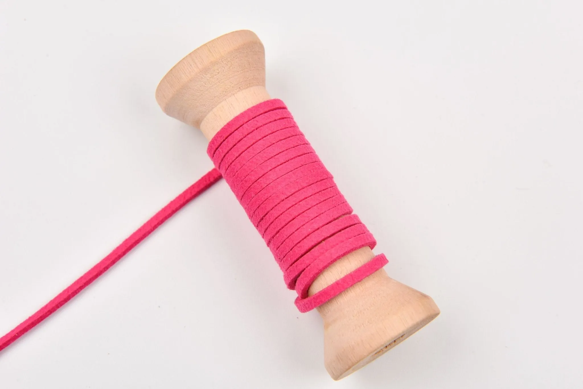 2.6mm Faux Suede String Cord , 15 Yards Pack