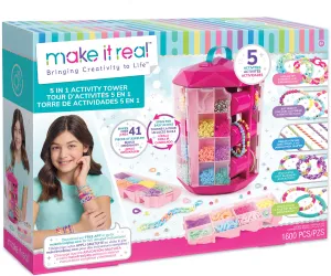 5 IN 1 ACTIVITY TOWER JEWELRY CRAFT KIT