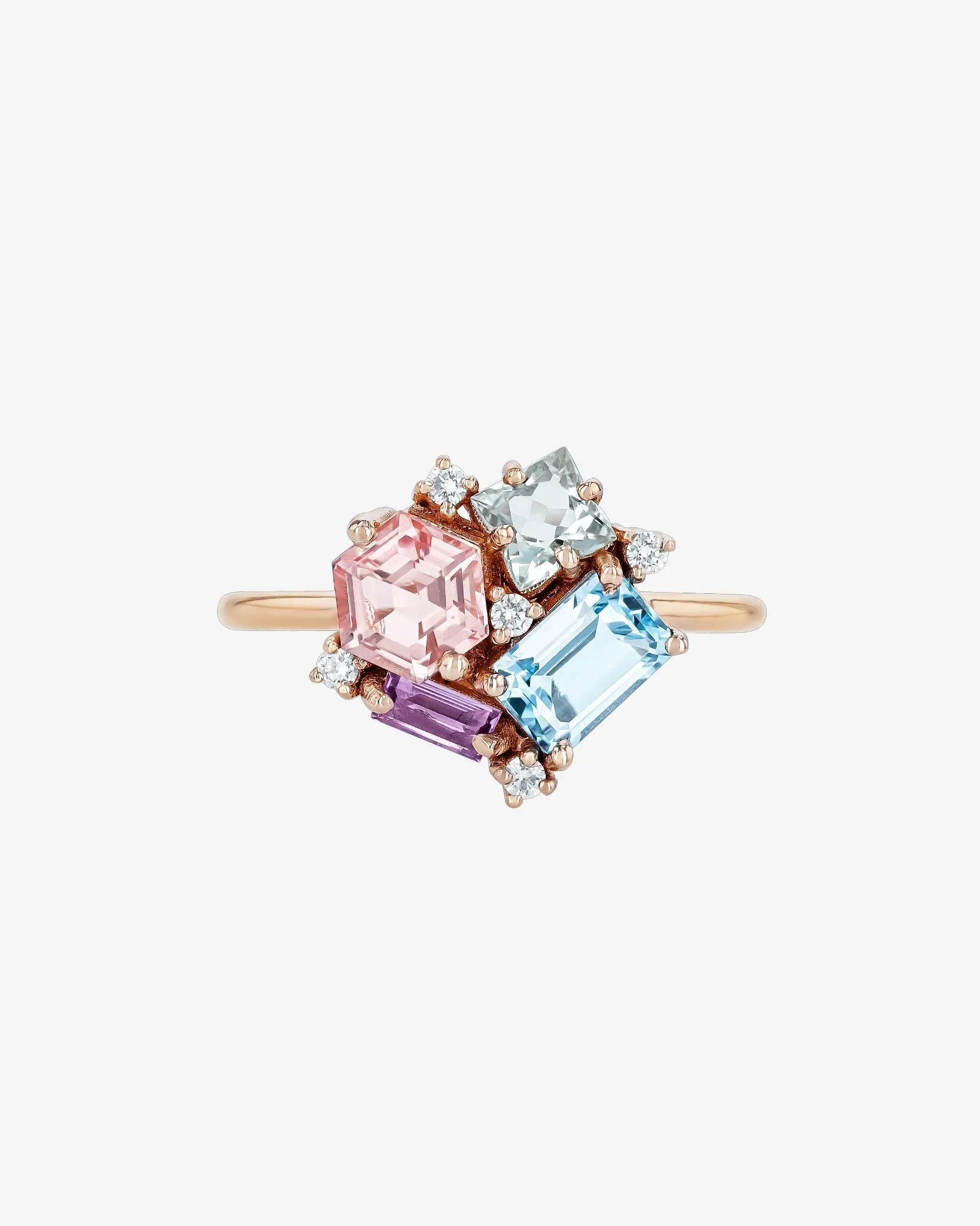 Amalfi Pastel Blossom Ring