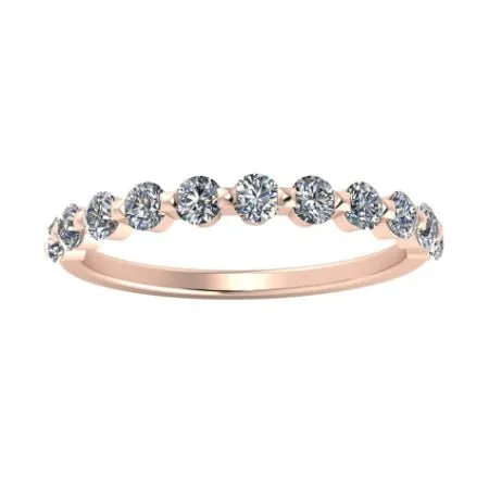 Anara Round Trendy Diamond Wedding Ring