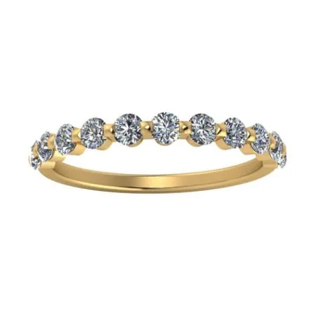 Anara Round Trendy Diamond Wedding Ring