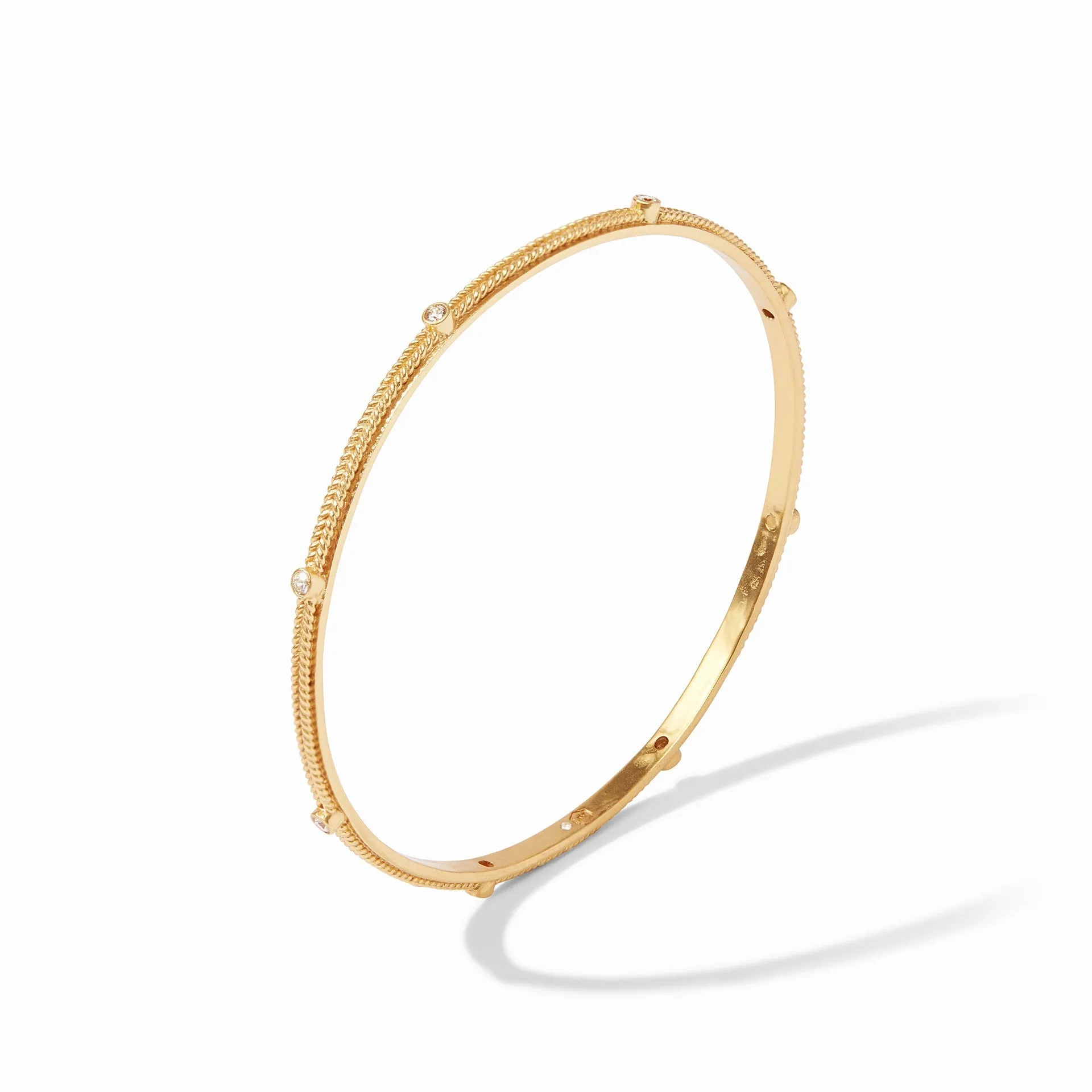 Celeste Stacking Bangle CZ (Small)