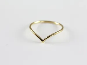 Chevron Stack Ring