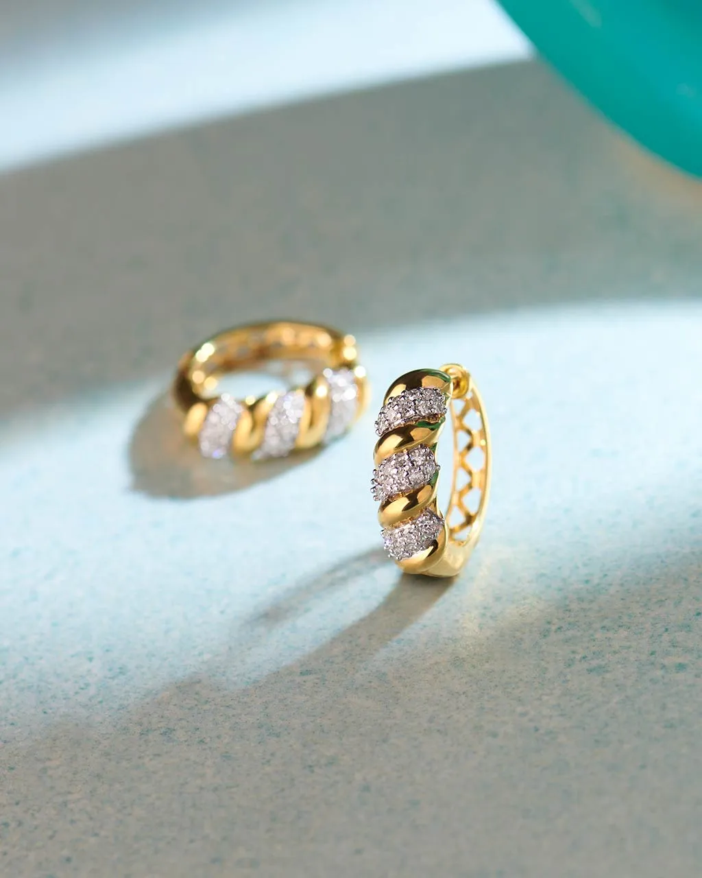 Classic Tidal Diamond Hoops