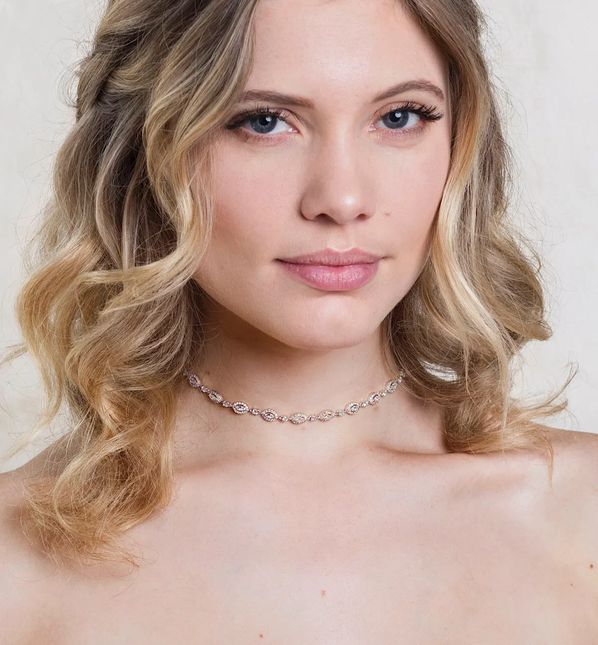 Daisy Marquise Choker Necklace