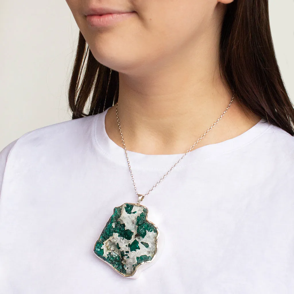 Dioptase Necklace