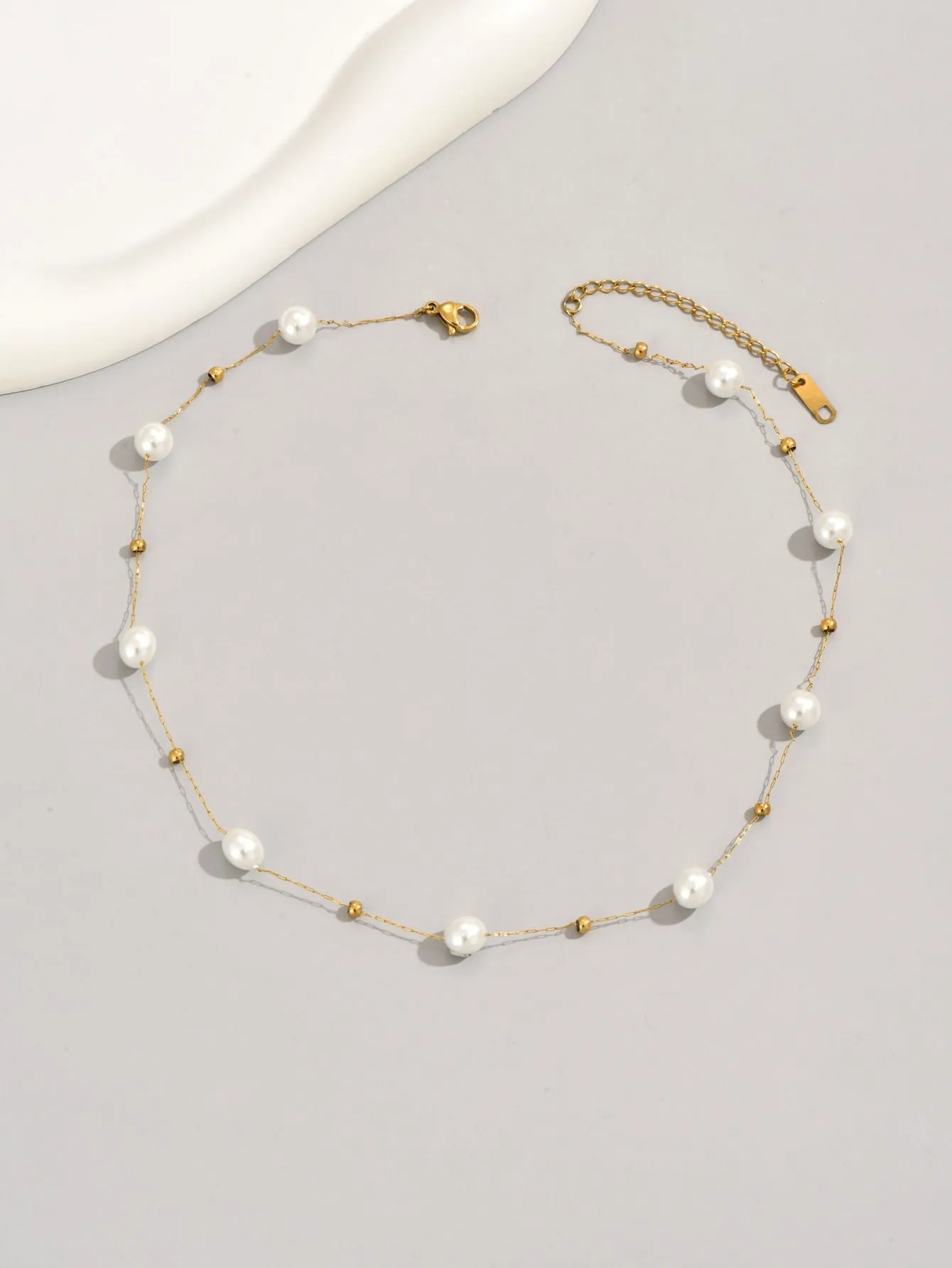 Elegant Pearl Decor Necklace for Women Jewelry for Women Gift for Her Necklace