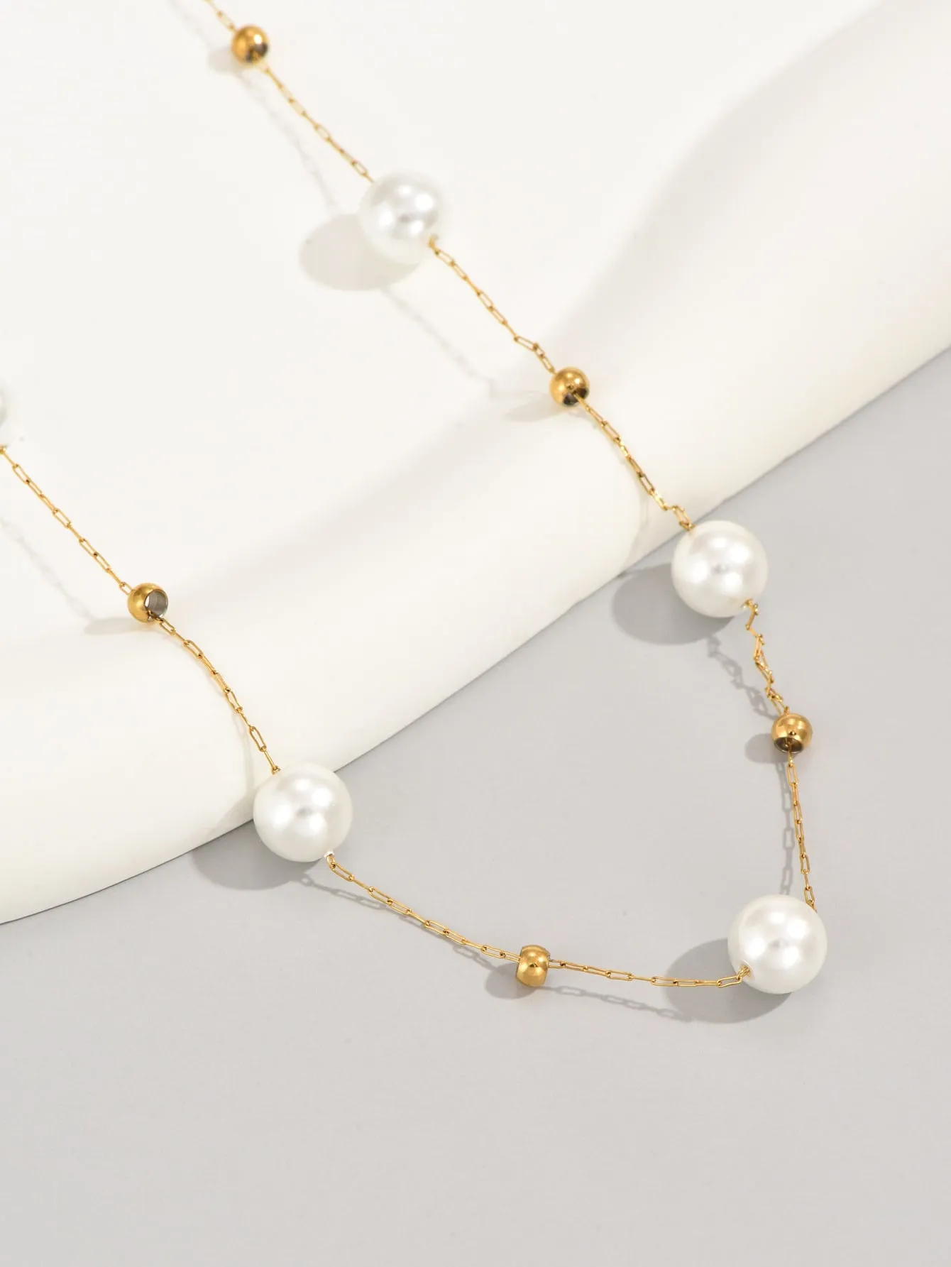 Elegant Pearl Decor Necklace for Women Jewelry for Women Gift for Her Necklace