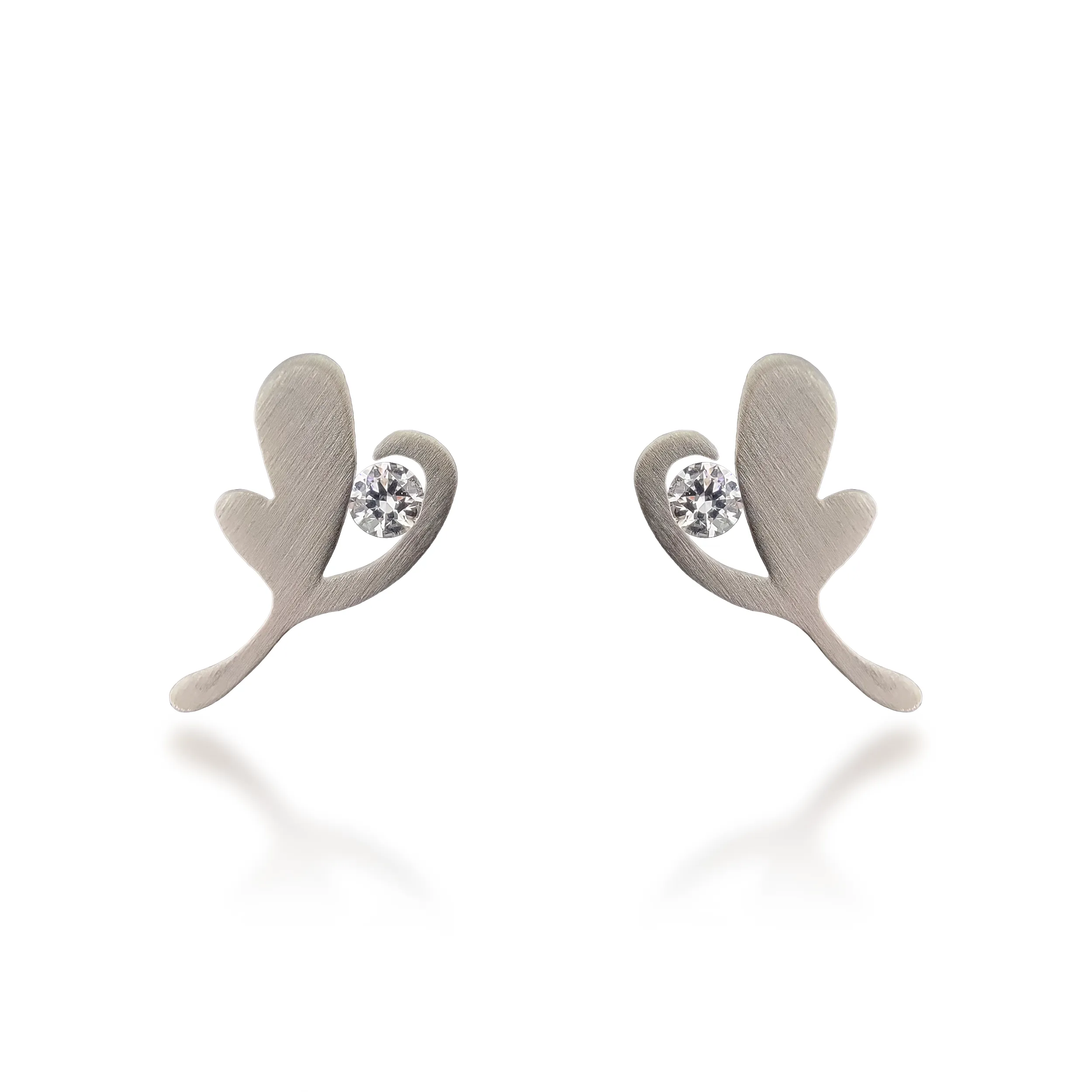 ER102W B.Tiff Lucky Clover Earrings