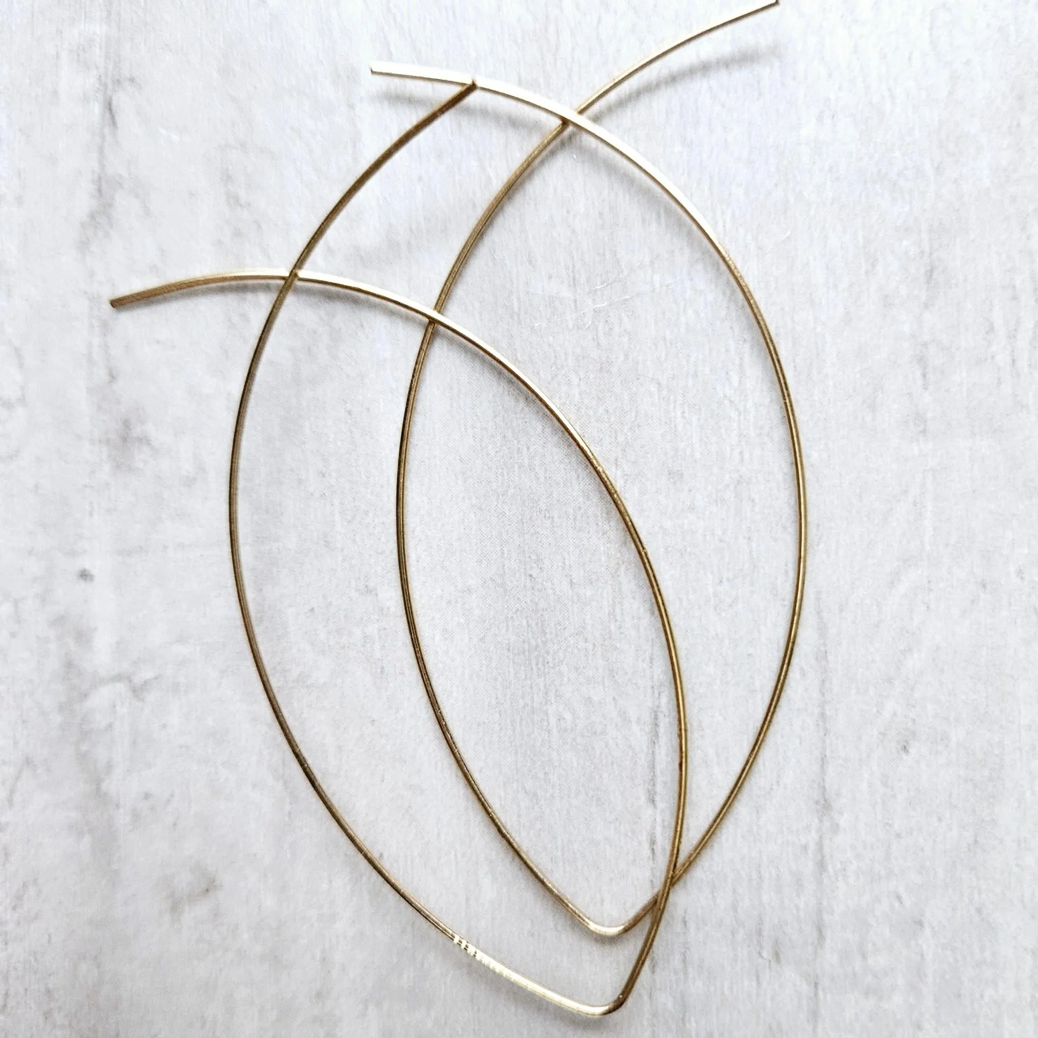 Gold Hoop Earrings