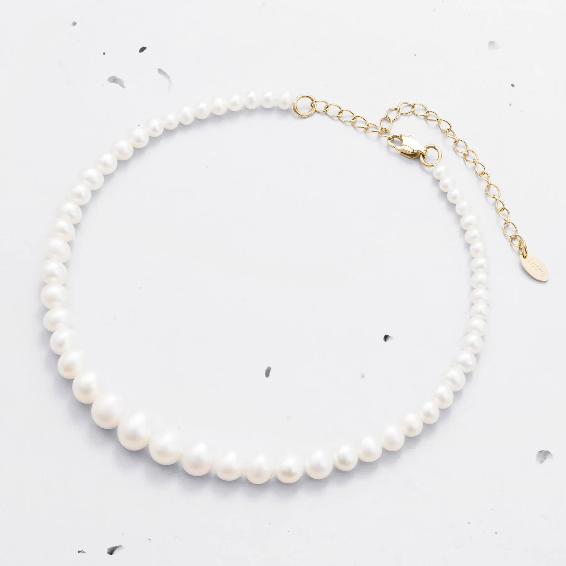 Gradiente Pearl Choker Necklace