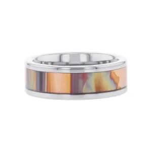 Helios Copper & Tungsten Wedding Ring