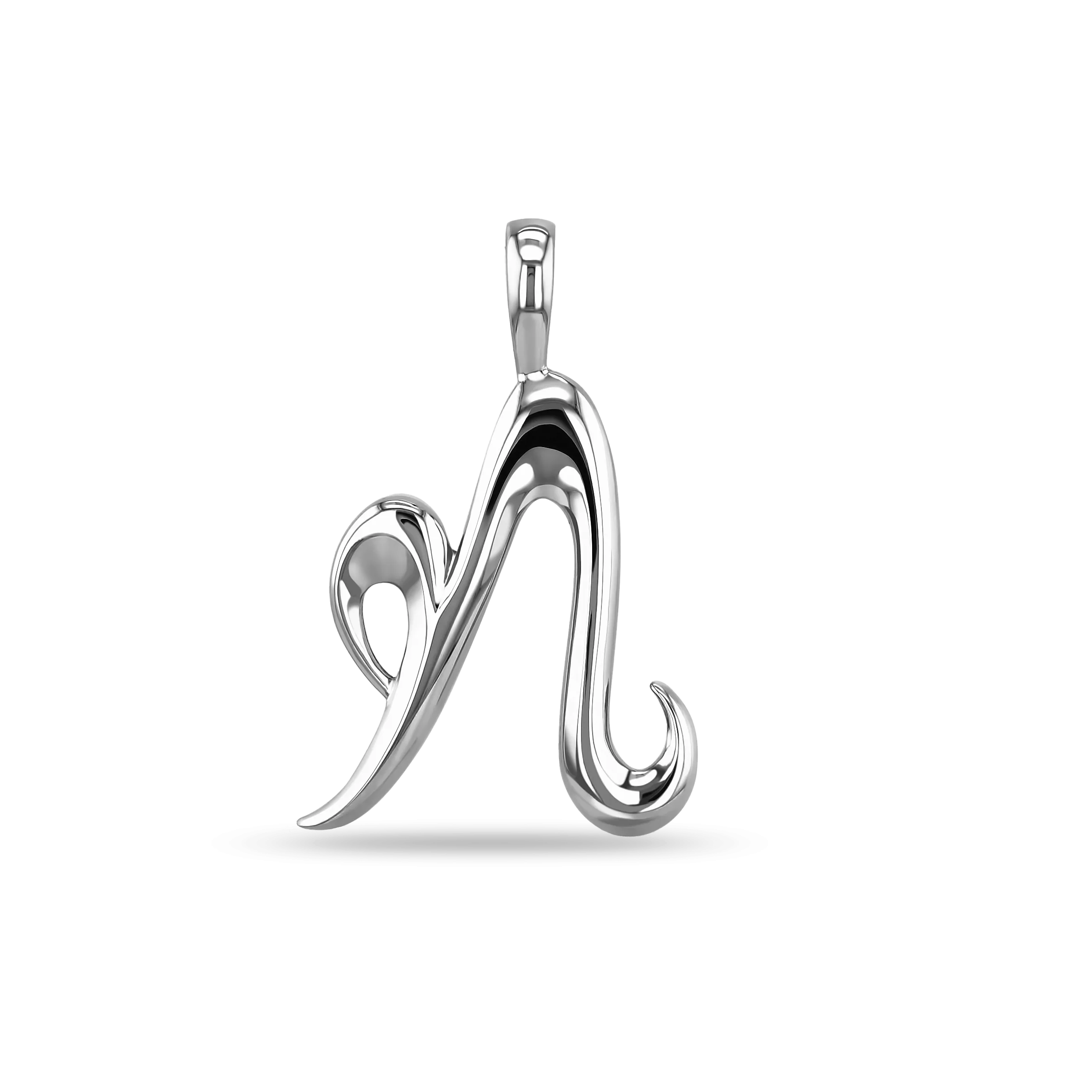 Initial N Love Letter Pendant