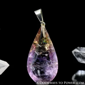 John of God Ametrine Casa Crystal Drop Pendant