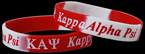 Kappa Alpha Psi Silicone Bracelet