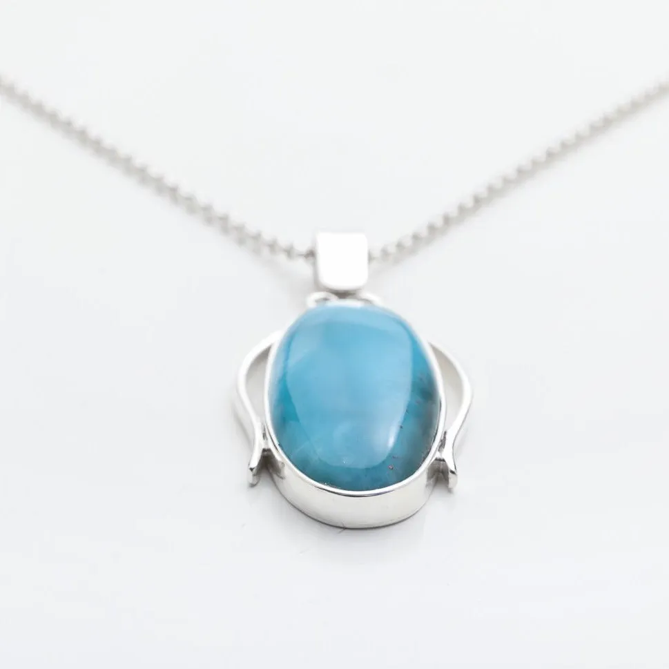 Larimar Pendant Finn