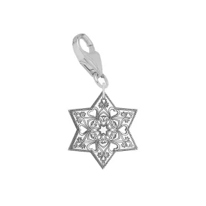 Mandala Star Charm