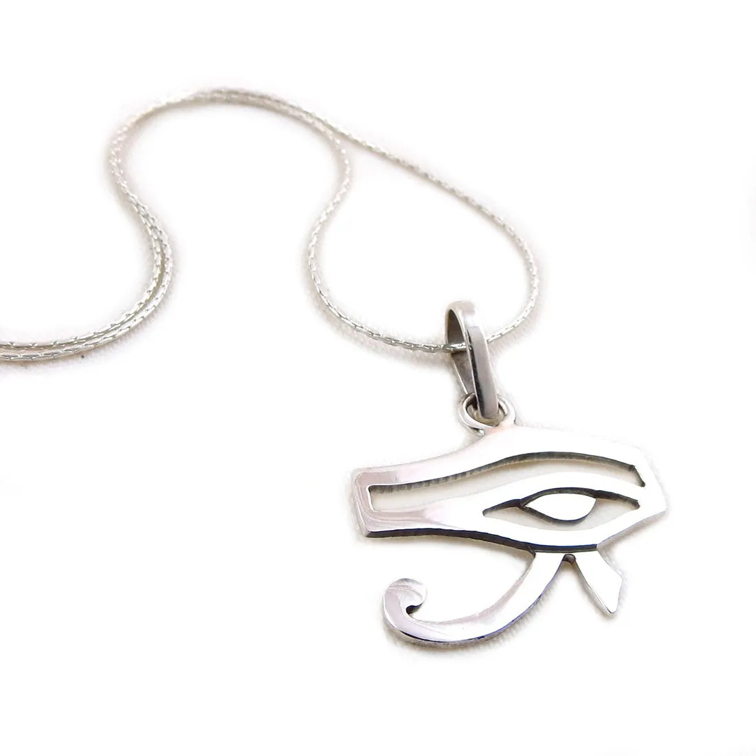 Maria Belen Eye of Horus Sterling Silver Pendant