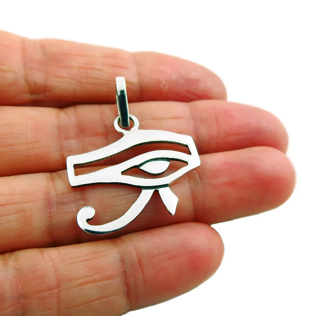 Maria Belen Eye of Horus Sterling Silver Pendant