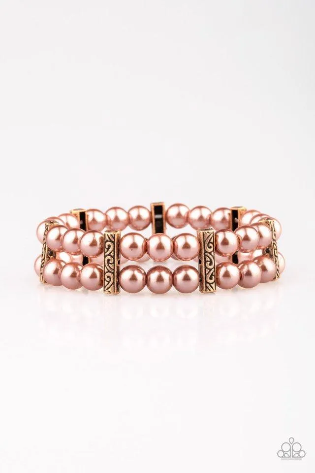 Paparazzi Bracelet ~ Modern Day Mariner - Copper