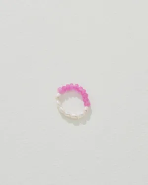 Perla Ring in Pink Tanzanite