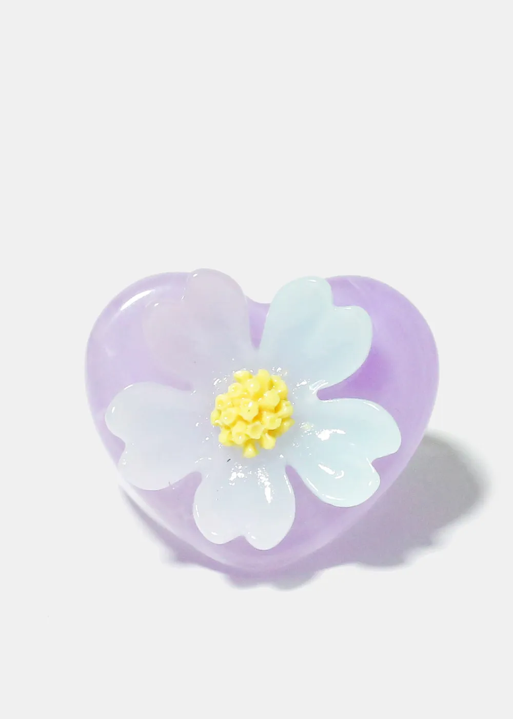 Resin Flower Ring