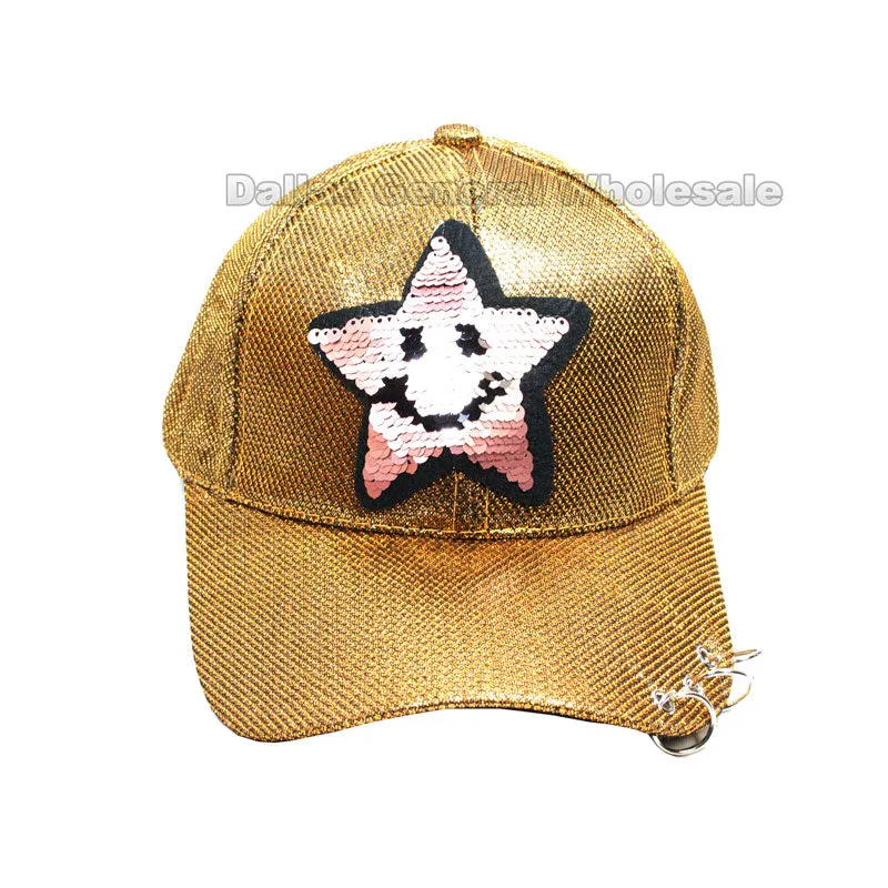 Reversible Sequins Star Fashion Caps Wholesale