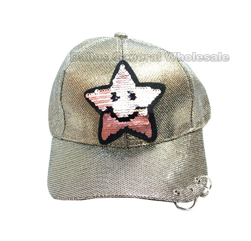 Reversible Sequins Star Fashion Caps Wholesale