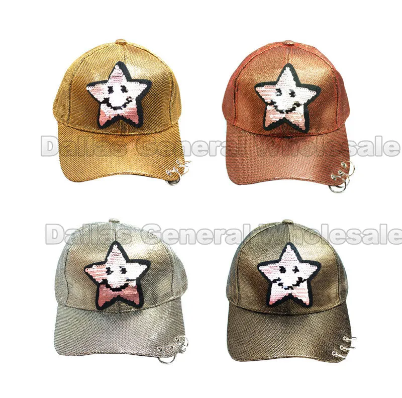 Reversible Sequins Star Fashion Caps Wholesale