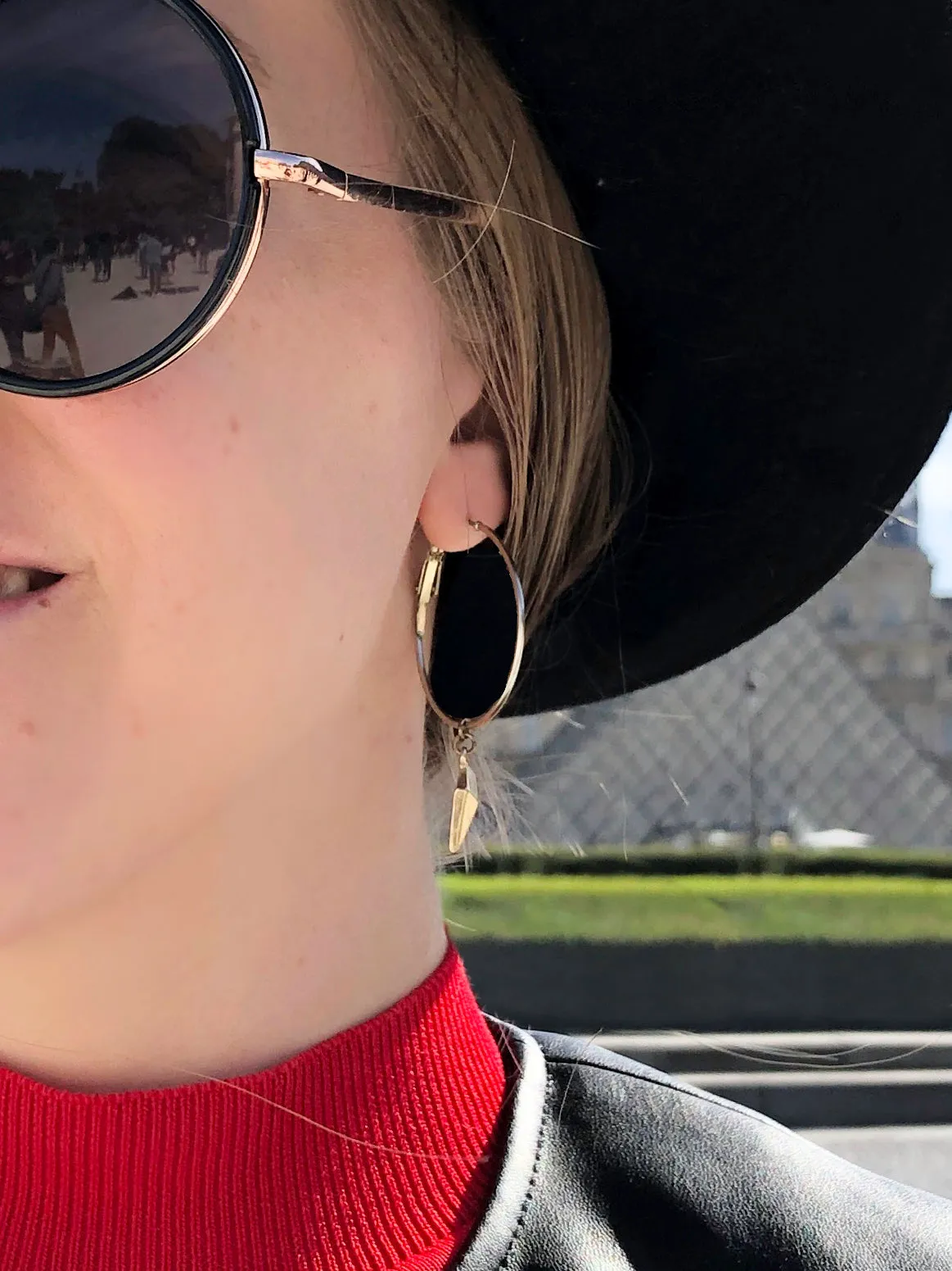 Straight To The Point Earrings