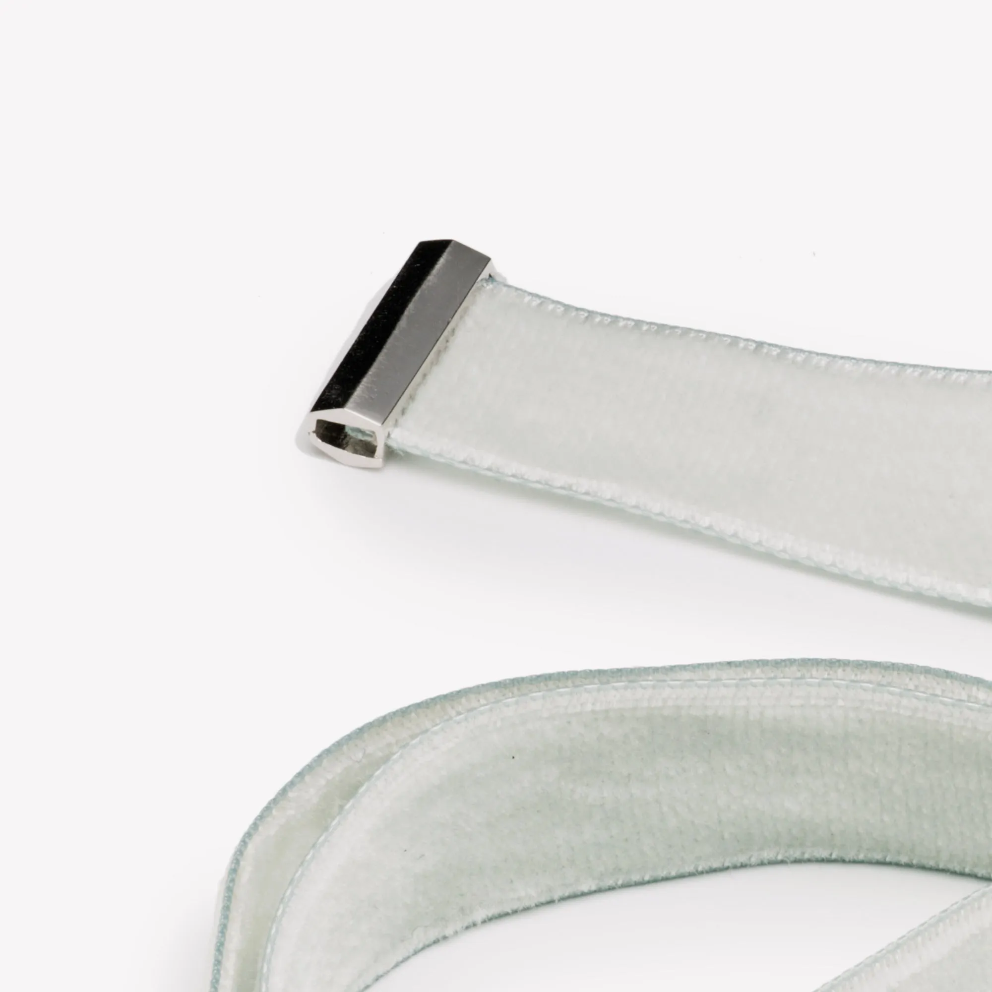 TWILL BAGUETTE COLLAR | MIST VELVET