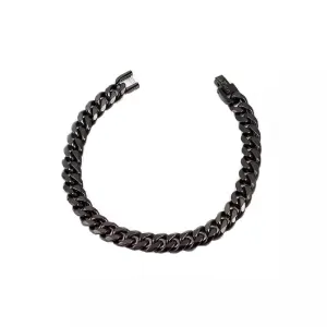 Unique & Co Black Stainless Steel Mens Bracelet LAB-198